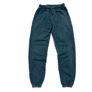 Lykke Wullf sz S Sweatpants Jogger Terry Pant Dyed Cotton